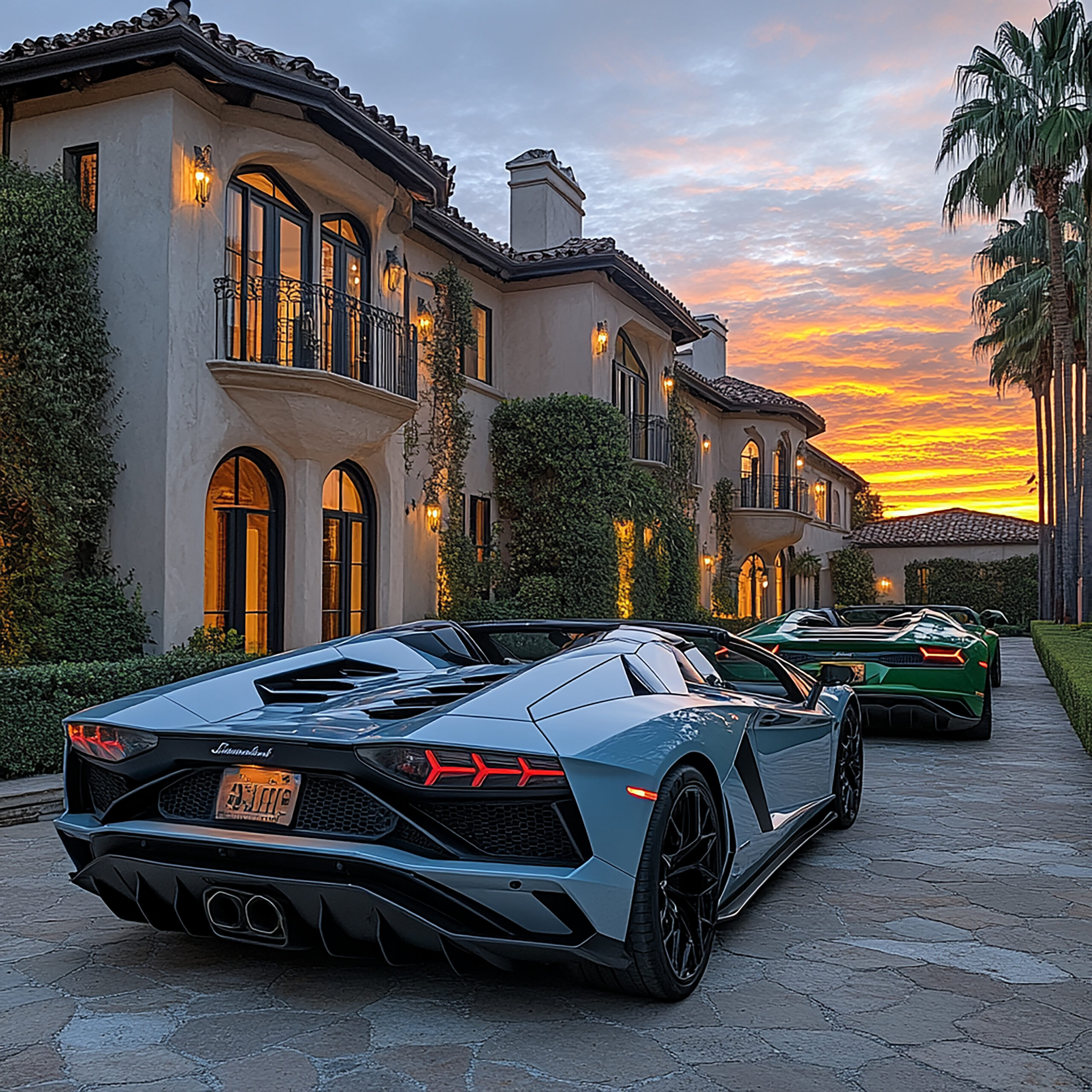 Expensive cars and the decision process to purchase expensive items
