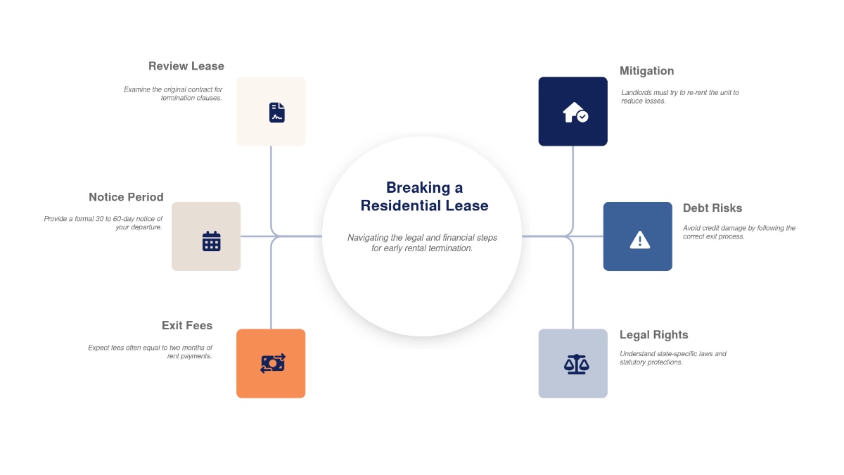 Infographic: Residential lease agreements serve as the foundational legal contracts of the modern housing market.