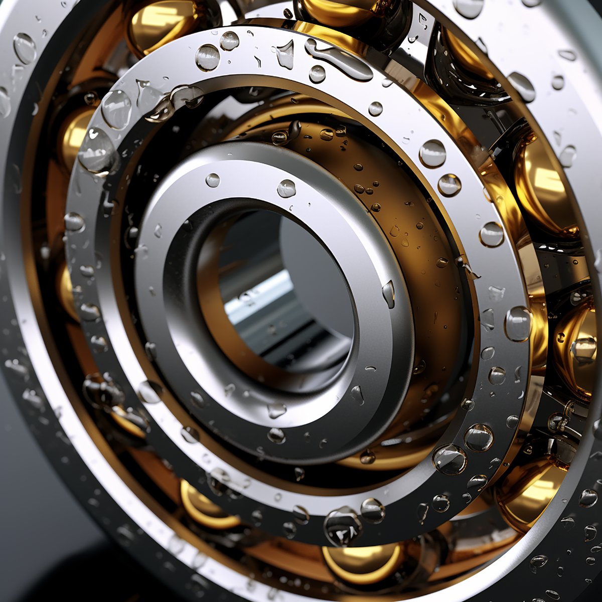 Frictionless simulation represented by a stainless ball bearing lithium grease machine