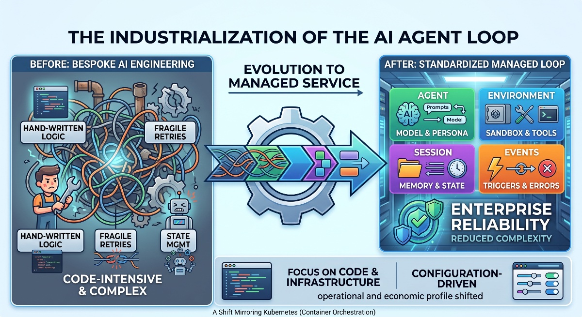 Industrialization of the AI agent loop